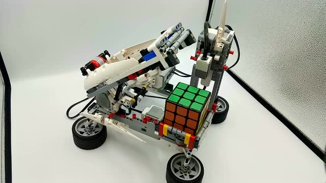 开智ev5机器人魔方还原演示(横版)适用中鸣ev5