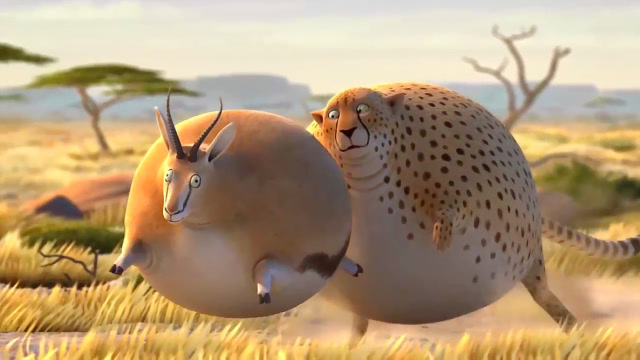 当动物们全都胖成球,这世界会是什么样子,蠢萌的肉球们太搞笑了