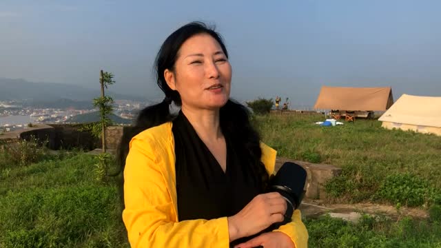 舟山fm91主持人小卫走进东岠岛二