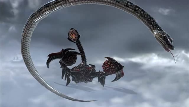 蝎子精打不过石敢当,耍赖现出巨大真身,结果却令他傻眼