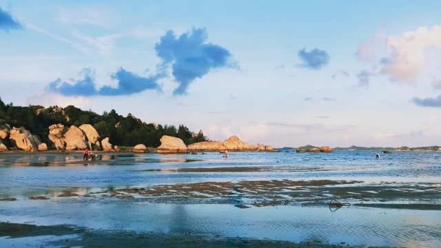 暑假游汕尾红海湾白沙湖