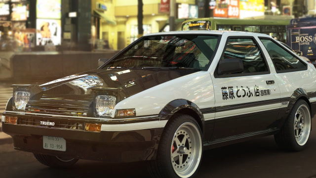 还记得《头文字d》里ae86吗?藤原拓海的豆腐车,我一路向北