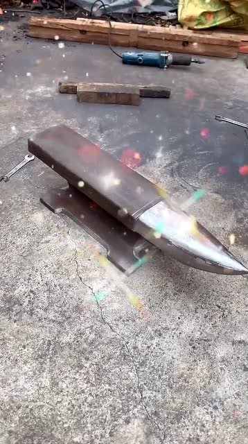 120钢轨制作的大砧子完待续