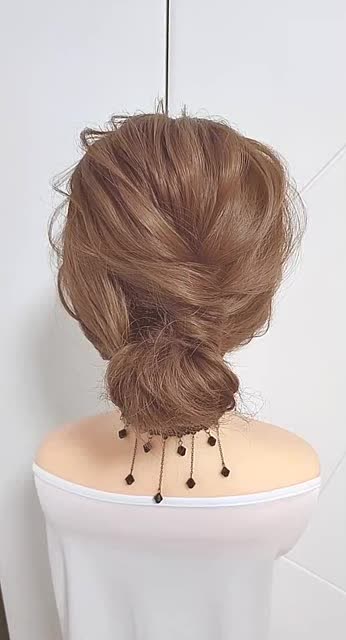 气质女神扎!头发这样扎非常漂亮!手残党都能学会!一起学学吧!