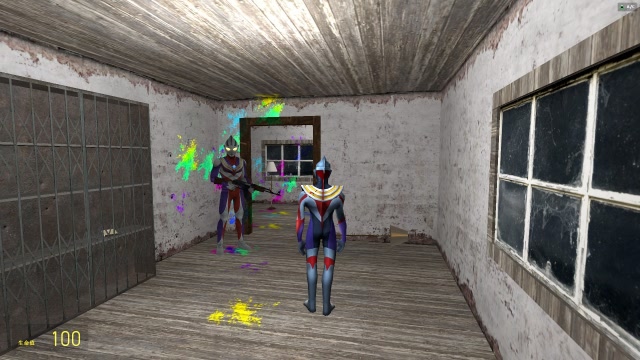 欧布奥特曼在密室遇到一个迪迦好奇怪啊