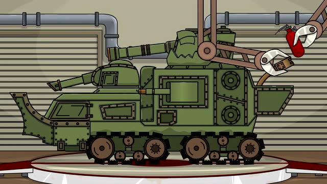 坦克世界动画:kv14来到