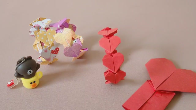 折纸爱心闺蜜手环,一张纸搞定,简单好看,赶紧动手吧送闺蜜