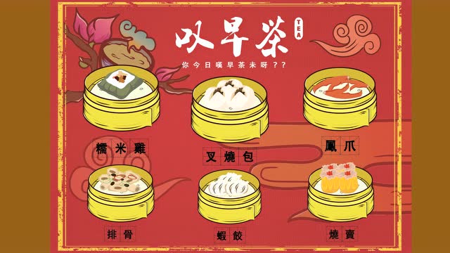港式早茶文化宣传视频