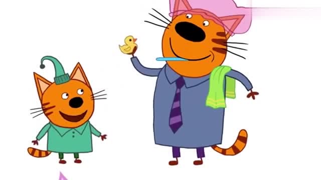 咪好一家:猫爸爸要出远门,看看孩子们为爸爸准备行李