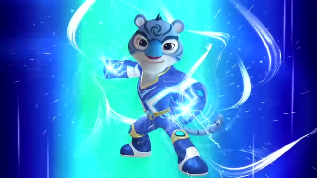 宇宙护卫队:冰块突然掉落,风暴救下绒绒,闪电赶到