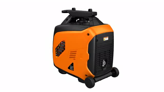 华世丹静音变频发电机h2250is三维旋转