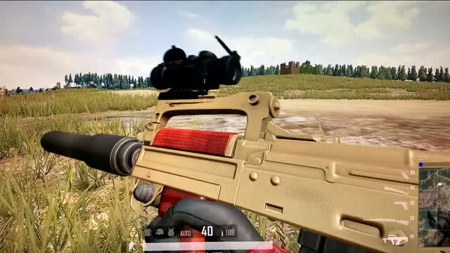 绝地求生:太喜欢这个单手拿狗杂的动作了