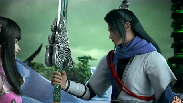 墓王之王:骆时秋成功练成寒雪绝气,为小仙女扑灭火海