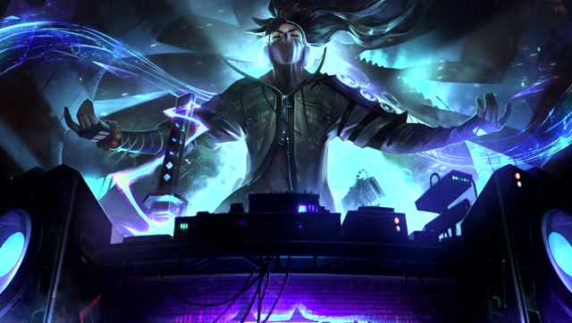 英雄联盟:亚索真实伤害皮肤特效预览,如果我是dj,你还会爱我吗?