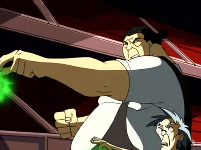 成龙历险记:布莱克警长想把恶魔小龙赶出地球,老爹和特鲁开始念咒语