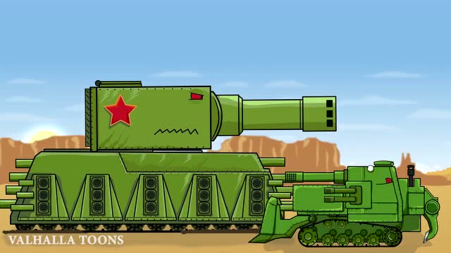 坦克世界动画:kv55是个魔力的坦克