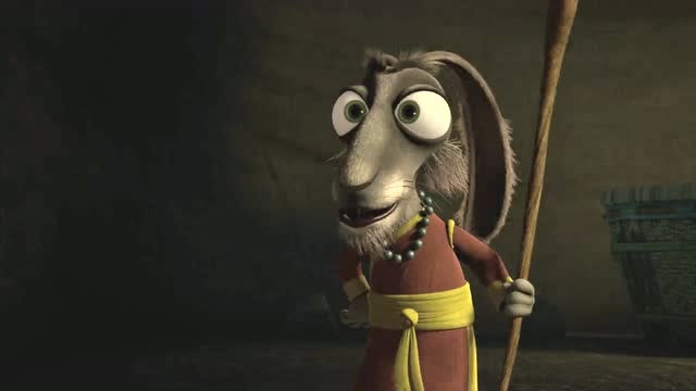 功夫熊猫:阿波连站都站不稳,兔子爷爷又有什么办法帮助它呢