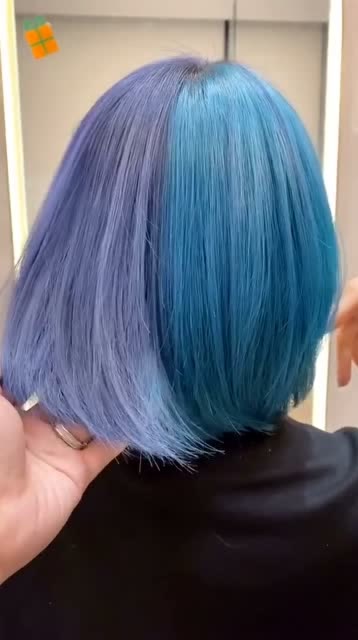 现在都流行这样的鸳鸯发色吗真的好好看啊