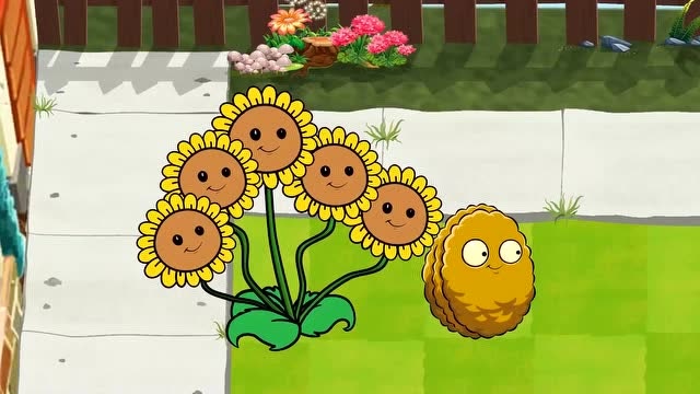 植物大战僵尸:5头向日葵会发出什么子弹?