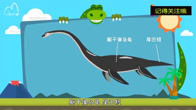 侏罗纪肉食海洋爬行动物蛇颈龙,长什么样子?