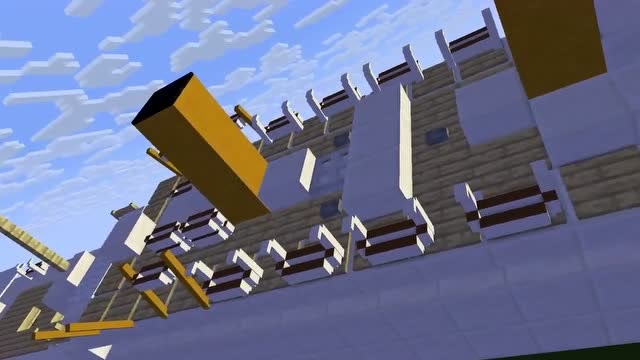 我的世界mc动画:不列颠号