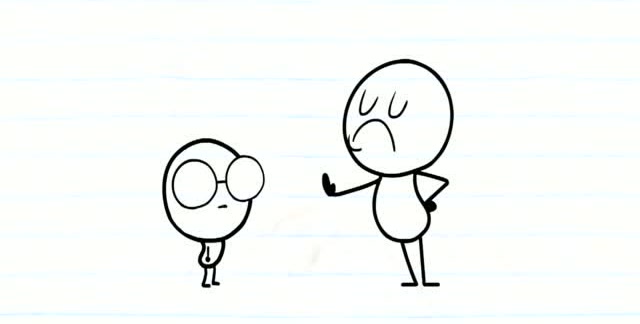 搞笑铅笔动画,铅笔人嫉妒别人会举哑铃