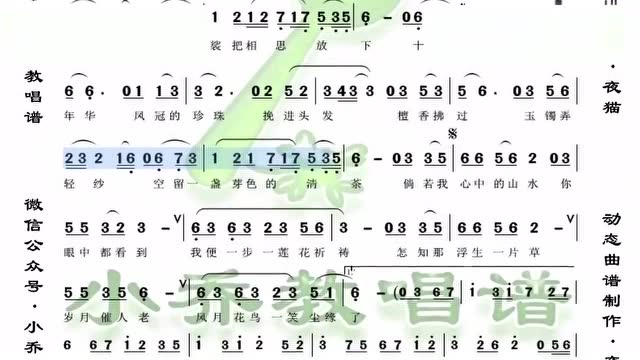 《半壶纱》葫芦丝教唱谱