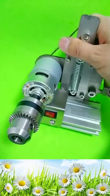 牛人自制的打磨机,高手在民间啊