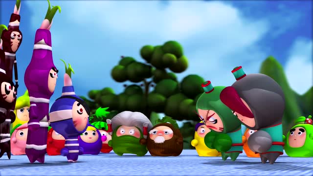 果宝特攻2刀疤脸和斜眼狼打得不亦乐乎不是吗