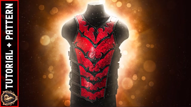 手工制作皮革盔甲——男胸甲