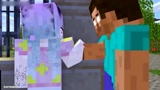 Minecraft动画：穷女孩和Herobrine的故事-01