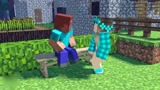 Minecraft动画：史蒂夫和艾利克斯的爱情故事2！