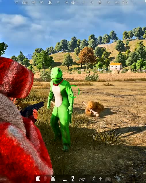 绝地求生:超级幸运星之倒霉的小恐龙