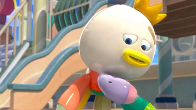 嘟当曼:淘淘曼恶作剧,害嘟嘟手臂扎破了