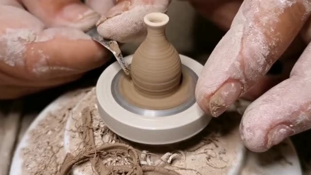 中国传统手艺之指尖陶艺陶瓷制作视频全过程快来欣赏一下吧