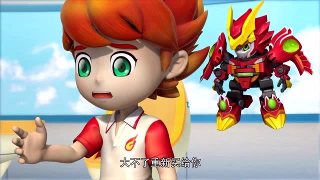 激战奇轮:飞星跪地痛哭,原来竟是因为超力战轮不见了!