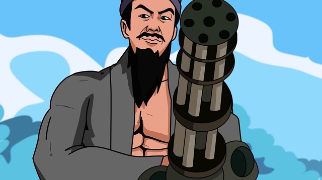 【沙雕动画】诸葛亮:主公,加特林真不错!