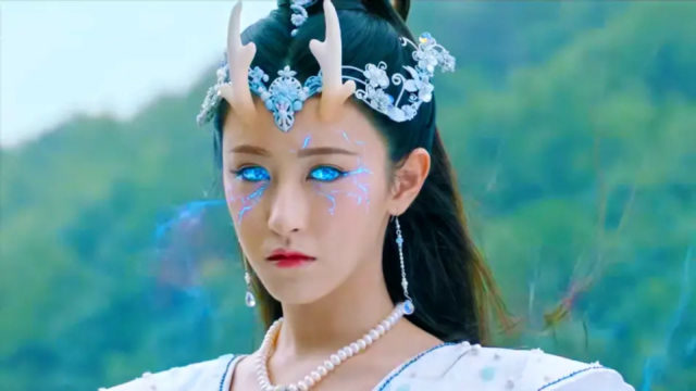 新聊斋美人朱圣祎,仙气飘飘,这是我见过最可爱的小龙女!