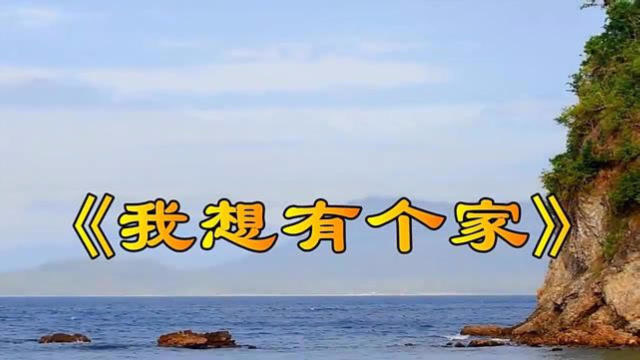 《我想有个家》歌词句句现实,心酸