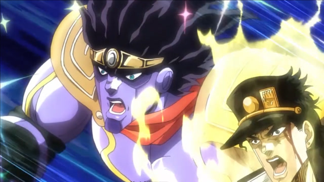 jojo:白金之星的拳头,可是不认人的