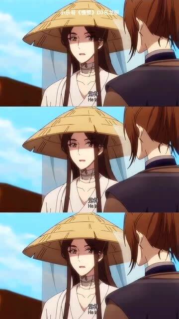 忘了在哪里看到这一句话谢怜是神风信是臣而慕情是人