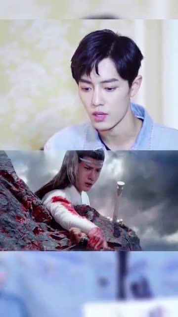 原来不夜天坠崖时的一笑是肖战的临场发挥哀莫大于心死