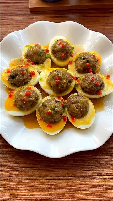 美食:鸡蛋肉丸,你吃过吗?