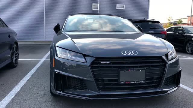 2021款奥迪新tt,tts家族来袭机舱战斗感十足