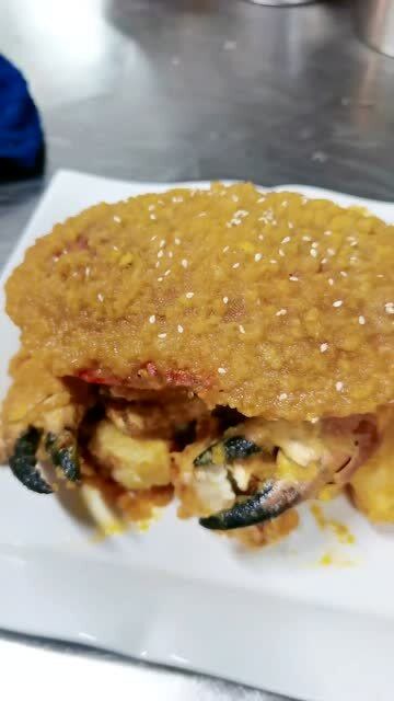 咸蛋黄面包蟹教程来了