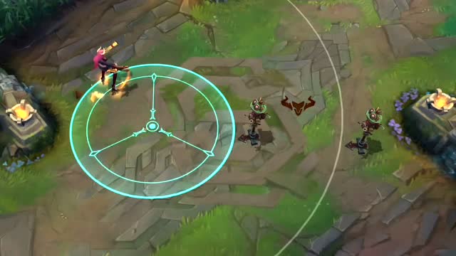 英雄联盟玩家俱乐部#福牛守护者女枪特效预览