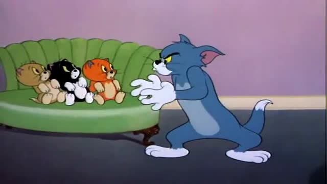 熊孩子真欠揍,汤姆被捉弄,杰瑞都成了一块烧饼