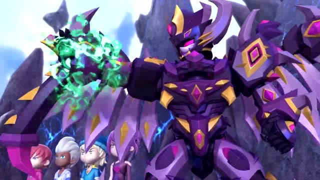 激战奇轮:唯一的拯救方法!小萨官月用身体硬抗毁灭战神的攻击!