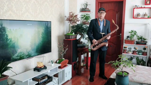 经典歌曲《大阪时雨》次中音萨克斯f调演奏,旋律优美动听,令人陶醉!