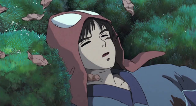 幽灵公主七 幽灵公主被阿席达卡的真诚与勇敢所感动,于是带他到森林让